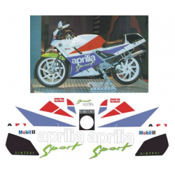 Kit adhésifs Aprilia AF1 125 Sintesi Sport - 1990