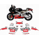 Kit adhésifs Aprilia RS 250 - 1999 - Originale Black ADH_APR.RS.250-99.ORIGIN-BLACK CLUBPARTS