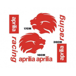 Kit adhésifs Aprilia - Tête de lion ADH_APR.LION CLUBPARTS