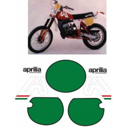 Kit adhésifs Aprilia RC MX 1979 DEC00000190001 DECALMOTO