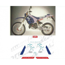 Kit adhésifs Aprilia RX 125 Six Days - 1990