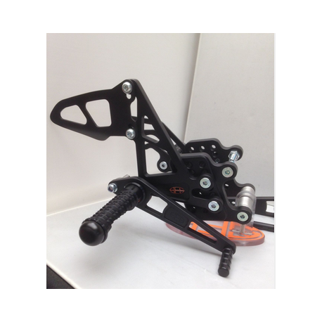 Commandes arrières reculées Honda CBR 600 RR 2003-2006 race shift - SES RACE PRODUCTS SES_RSH006-R03 SES PRODUCTS