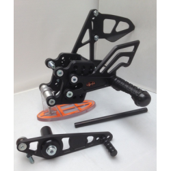 Commandes arrières reculées Honda CBR 1000 RR 2004-2007 race shift - SES RACE PRODUCTS SES_RSH006-R04 SES PRODUCTS