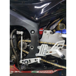 Commandes arrières reculées Honda CBR 1000 RR 2004-2007 race shift - SES RACE PRODUCTS SES_RSH006-R04 SES PRODUCTS