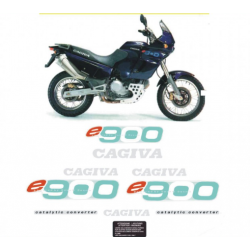 Kit adhésifs Cagiva ELEFANT 900 AC - 1995 DEC00002064 DECALMOTO