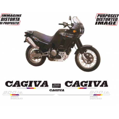 Kit adhésifs Cagiva Elefant 900 I.E. GT ADH_CAG.ELEF.900-IE-GT CLUBPARTS