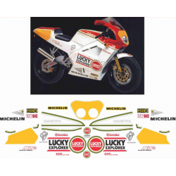 Kit adhésifs Cagiva 125 Mito - 1991 - Lucky Explorer