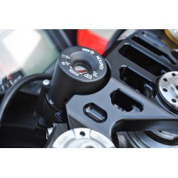 Té de fourche supérieur à clé Aprilia RSV4 1000 15-18 - MELOTTI RACING PS 54-15 RR MELOTTI RACING