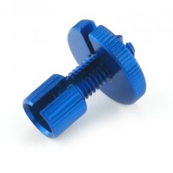 Tendeur de câble Aluminium M8 - Bleu - PRO-BOLT