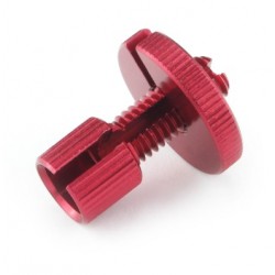 Tendeur de câble Aluminium M8 - Rouge - PRO-BOLT PBO_LCA10R PRO-BOLT