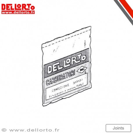 Pochette de joints de carburateur PHBH - DELLORTO DEL_52523_00 DELL'ORTO