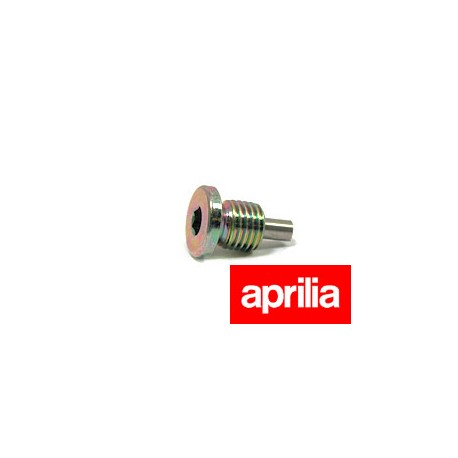 Bouchon de vidange M12x1.5 mm pour Aprilia 125 - Moteur 122/123 - Pièce d'origine APRILIA Oem APR_AP0241782. Aprilia OEM