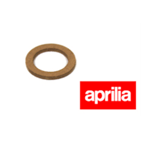 Rondelle cuivre d'étanchéite (Ø 12x18) de carter d'embrayage pour Aprilia 125 - Pièce d'origine APRILIA OEM APR_AP0250641. Ap...