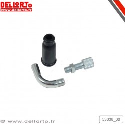 Kit tube passe-câble à 90° pour PHBE, PHBG, PHBH, PHBL, PHF, PHM, PHSB, SHA, VHSA et VHSB - DELLORTO DEL_53036_00 DELL'ORTO