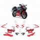 Kit adhésifs Aprilia RS 250 - Diablo Black Melandri - 2001 / 2002 ADH_APR.RS250-MEL01 CLUBPARTS
