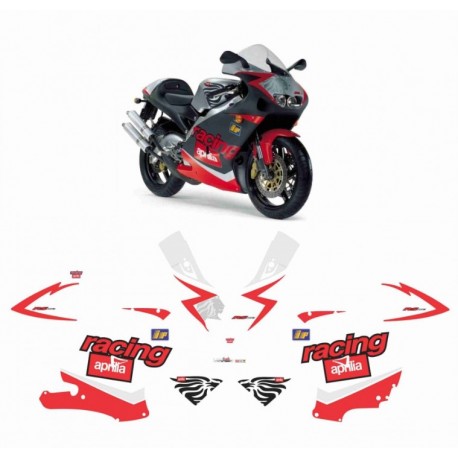 Kit adhésifs Aprilia RS 250 - 2001 ADH_APR.RS.250-DIABLO-MEL-01 CLUBPARTS