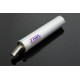 Silencieux Classic "long" en Aluminium avec embout inox pour 2 temps - TYGA TYG_EXSL-0001 TYGA