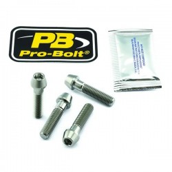 Vis de blocage d'axe de roue avant TITANE pour Aprilia RS 250 Mk2 - PRO-BOLT PBO_TIFAPINCH100 PRO-BOLT