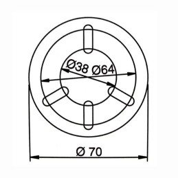 Extracteur universel Ø 70 mm - BUZZETTI BUZ_5374 BUZZETTI