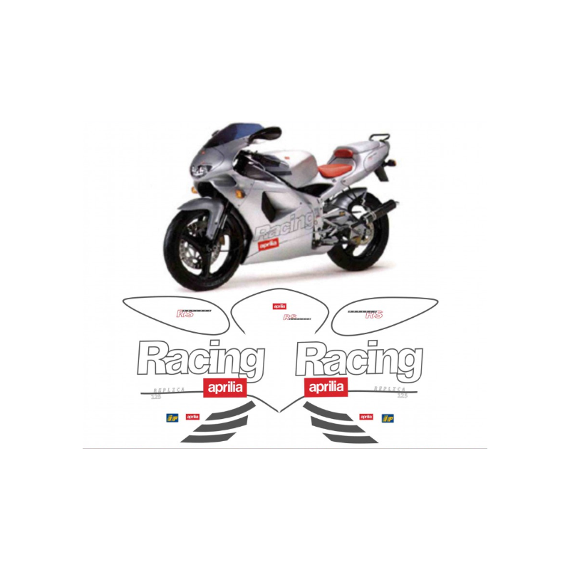 Kit Complet D'autocollants (stickers) Pour Gilera 50 Super 4V - Neuf - Fabriqué En France